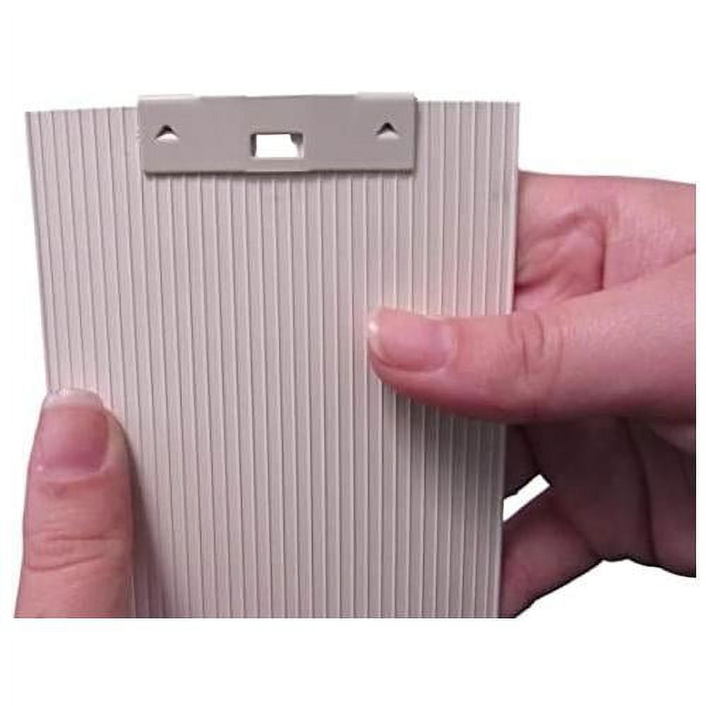 vertical blind repair clips with curved vane saver for window blinds