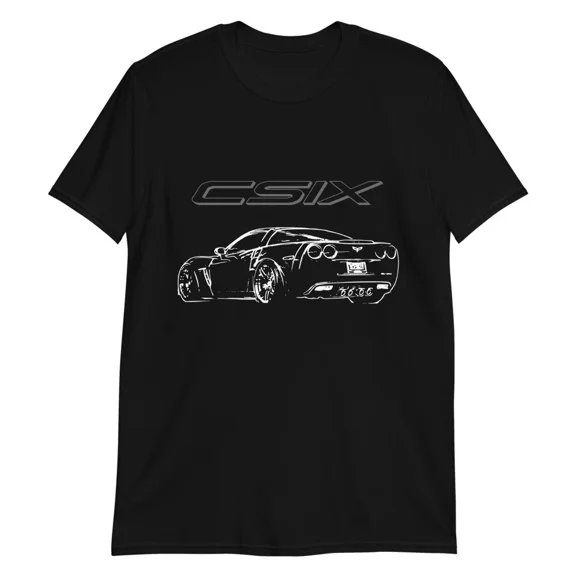 vette C6 ZR1 Collector Car Owner Gift Short-Sleeve Unisex T-Shirt