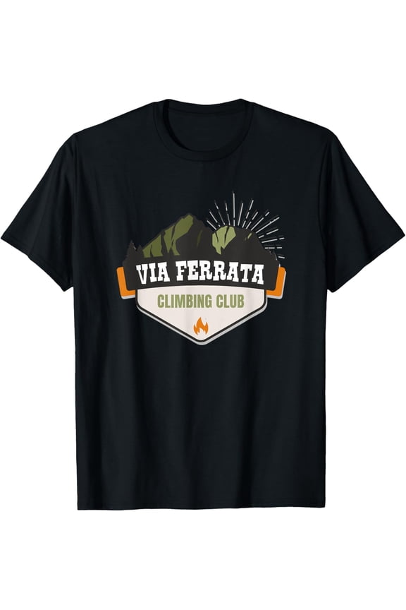 via ferrata climbing T-Shirt