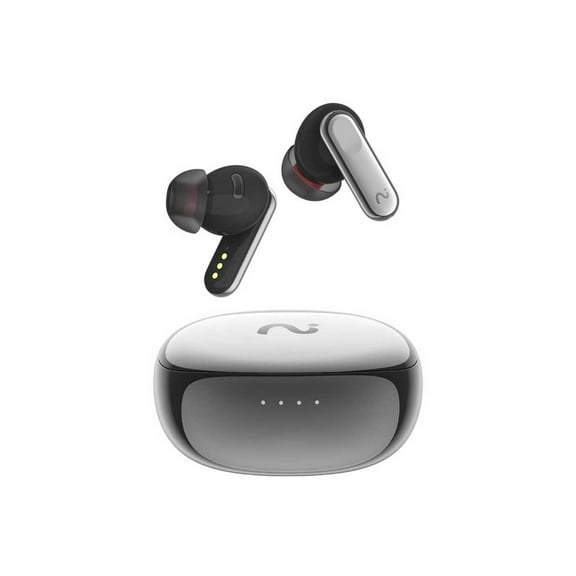 viaim Nano+ AI Voice Recorder Earbuds-AI Meeting Assistant with Transcription, Flash Record, To-Do Lists&Summaries with ChatGPT - Silver