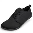 thumbnail image 1 of vibdiv Barefoot Casual Shoes for Men Mesh Zero Drop Wide Toe Box Minimalist Non Slip Walking Shoes All Black Size 11, 1 of 6