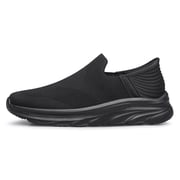 vibdiv Mens Hands Free Slip on Walking Shoes Lightweight Comfortable Tennis Casual Sneakers zapatos de hombre All Black Size 13