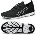 thumbnail image 1 of vibdiv Men's Water Shoes - Sports Aqua Shoes Lightweight Outdoor Quick Drying Black 12, 1 of 8
