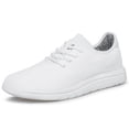 thumbnail image 1 of vibdiv Mens Walking Shoes Non Slip Running Shoes Breathable Comfort Casual Sport Athletic Gym Shoes white Size 10.5, 1 of 6
