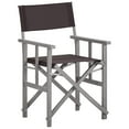 thumbnail image 1 of vidaXL 1/2x Solid Acacia Wood Director's Chairs Folding Outdoor Multi Colors, 1 of 16