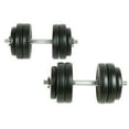 thumbnail image 1 of vidaXL 18 Piece Dumbbell Set 66.1 lb, 1 of 2