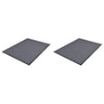 thumbnail image 1 of vidaXL 2/4x PVC Door Mats Gray Welcome Mat Rug Front Door Flooring Indoor Home, 1 of 2