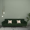 thumbnail image 1 of vidaXL 2-Seater Sofa Bed Dark Green Velvet, 1 of 9