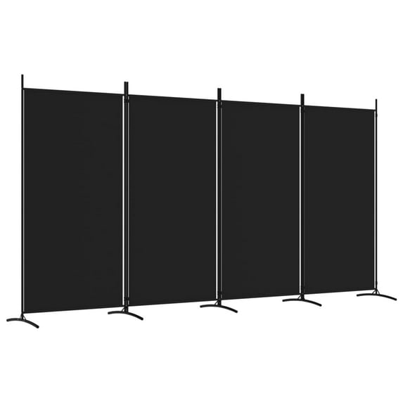 vidaXL Room Divider Panel 3-Panel Privacy Screen Multi Colors