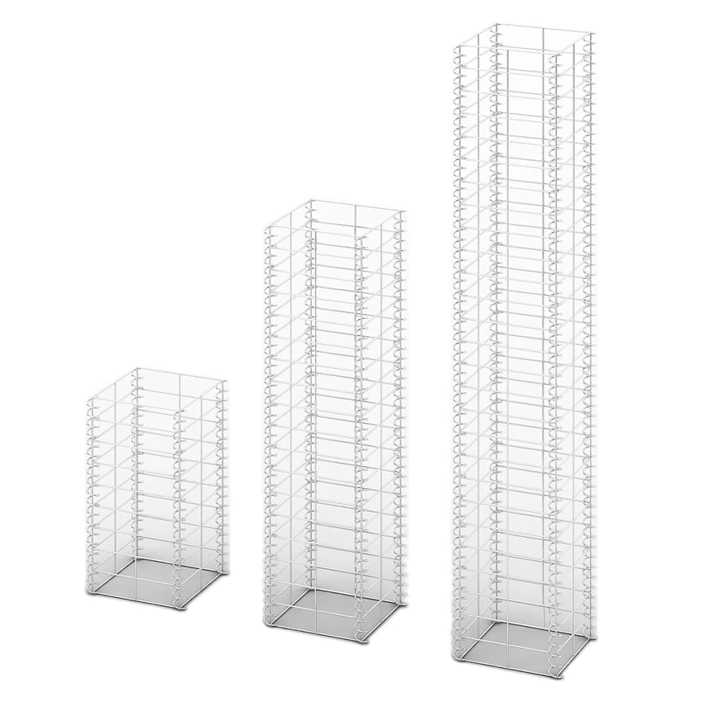 Outdoor Galvanized Steel Gabion Set with Mesh Grid