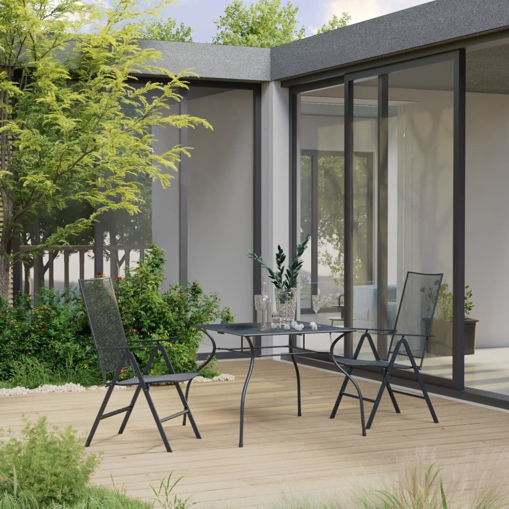Arlington house wrought iron outdoor 5 pc action dining set discount