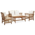 thumbnail image 1 of vidaXL Garden Lounge Set Solid Acacia Wood Large Durable, 1 of 6