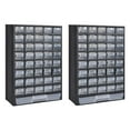 thumbnail image 1 of vidaXL 41-Drawer Storage Cabinet Tool Box 2 pcs Plastic, 1 of 4