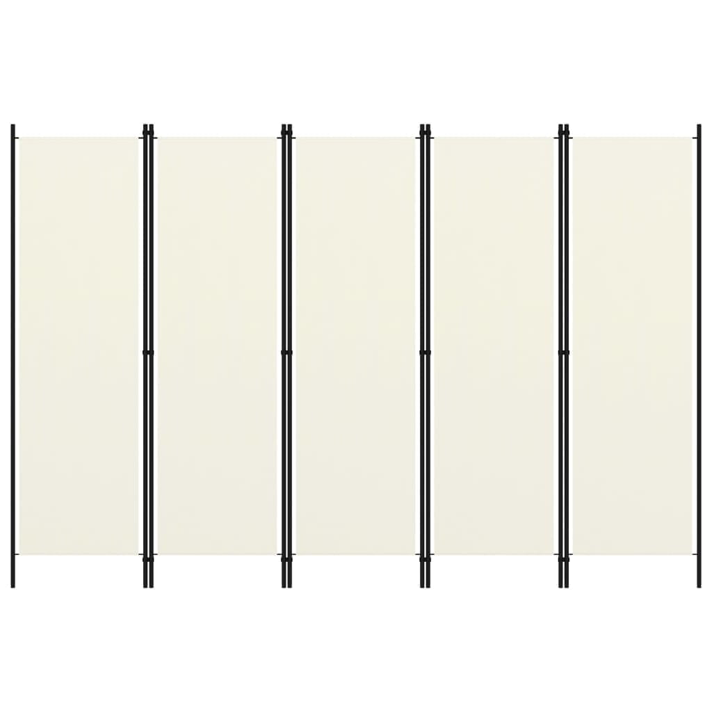 vidaXL Room Divider Freestanding Folding Privacy Screen for Room Separation