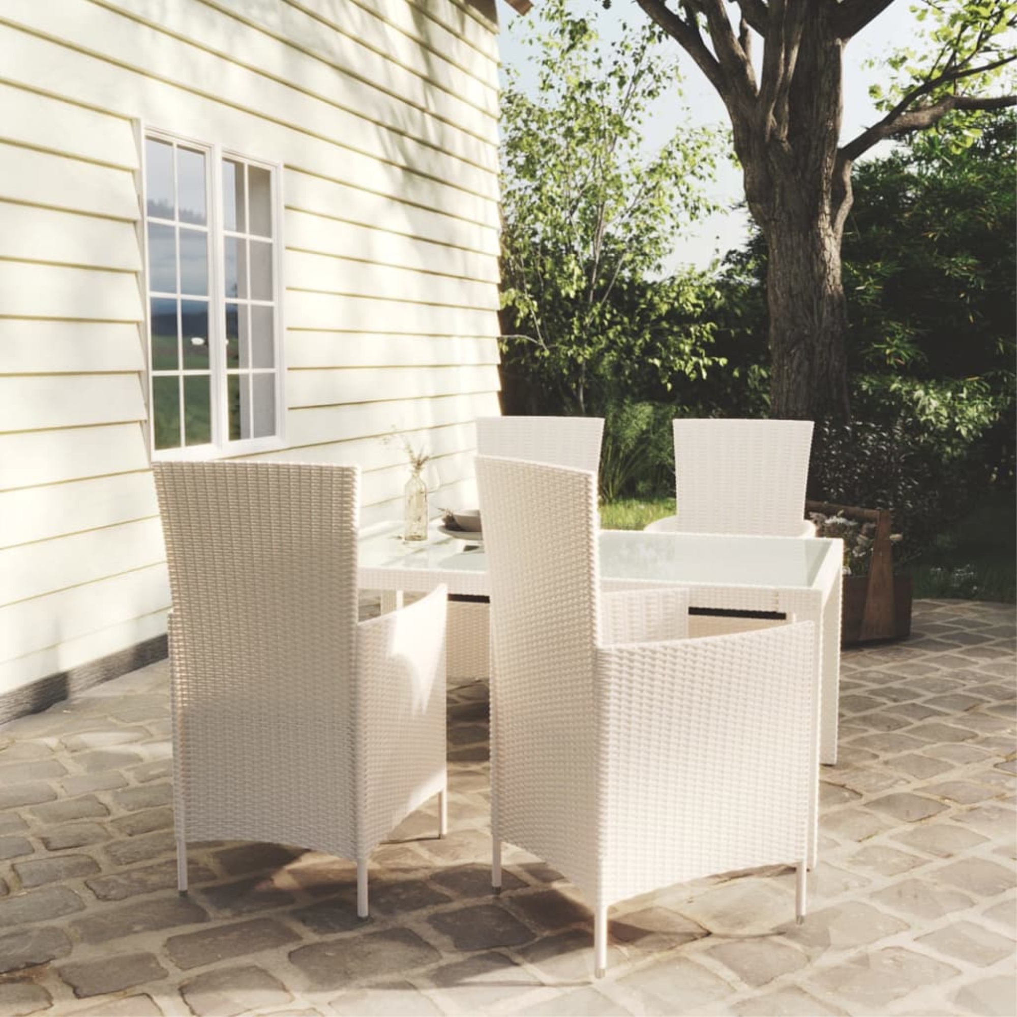 Vidaxl 5 piece outdoor dining set hotsell