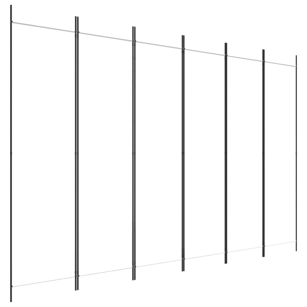 vidaXL Room Divider Folding Partition Privacy Screen for Home Office Fabric