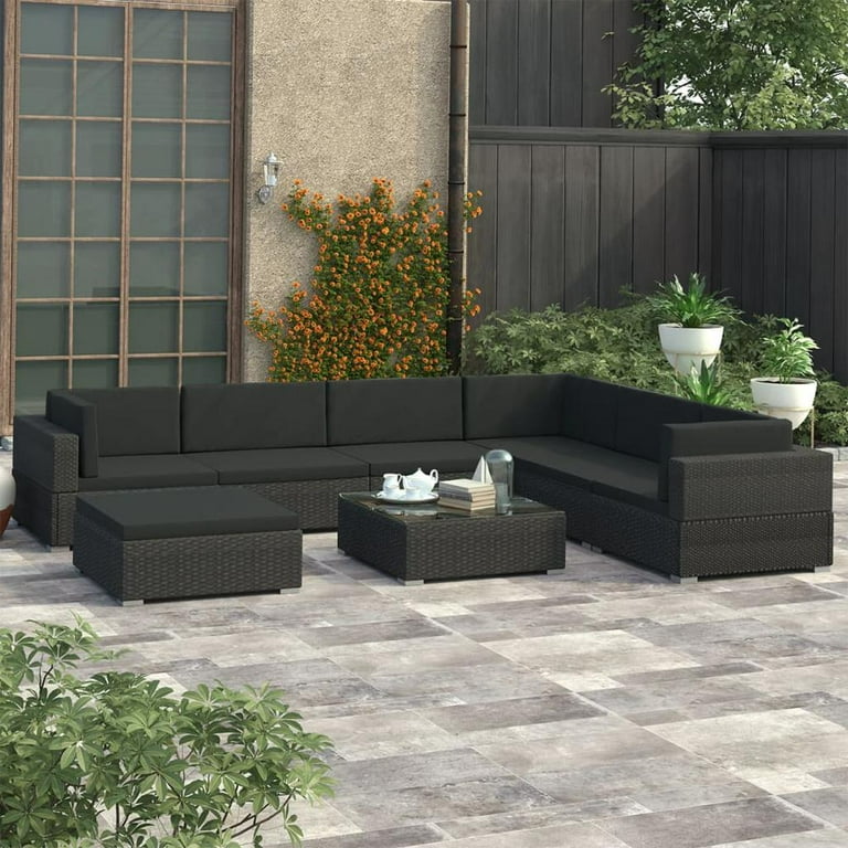 Vidaxl 8 piece garden lounge set new arrivals