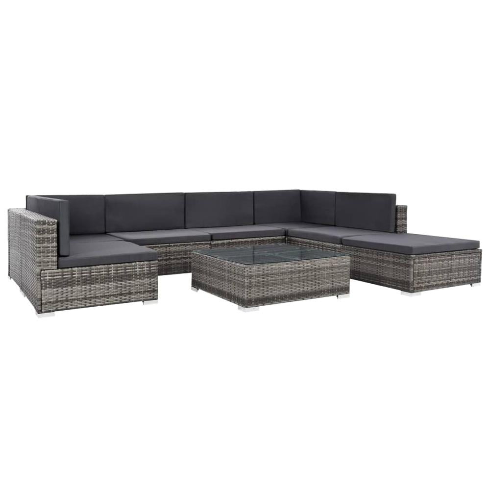 Vidaxl 8 piece outlet garden lounge