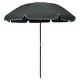 thumbnail image 1 of vidaXL Garden Parasol Anthracite Polyester, Steel Large, 1 of 6