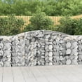 thumbnail image 1 of vidaXL Gabion Basket Set of 2 Silver Galvanized iron Large, 1 of 5