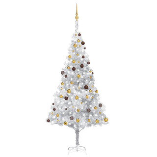 2ft Tabletop Christmas Tree with Light Artificial Small Mini Christmas  Decoration with Flocked Snow; Exquisite Decor & Xmas Ornaments for Table  Top