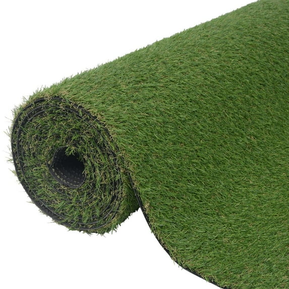 vidaXL Artificial Grass Fake Grass Artificial Turf 0.3"/0.4" 1.6'x16.4' Green
