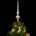 thumbnail image 1 of vidaXL Artificial Hinged Christmas Tree 150 LEDs & Ball Set 59.1", 1 of 7