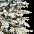 thumbnail image 1 of vidaXL Artificial Hinged Christmas Tree 300 LEDs & Ball Set 70.9", 1 of 7