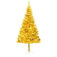thumbnail image 1 of vidaXL Artificial Pre-lit Christmas Tree with Stand Xmas Tree Decoration PVC, 1 of 30