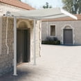 thumbnail image 1 of vidaXL Awning Post Set Anthracite 118.1"x96.5" Iron, 1 of 6