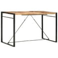 thumbnail image 1 of vidaXL Bar Table Kitchen Dining Room Pub Table Bistro Table Solid Wood Mango, 1 of 8