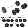 thumbnail image 1 of vidaXL Barbell and Dumbbell Set 66.1 lb, 1 of 10