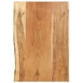 thumbnail image 1 of vidaXL Bath Counter Top Wooden Vanity Top with Live Edges Solid Acacia Wood, 1 of 30