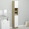 thumbnail image 1 of vidaXL Bathroom Cabinet Engineered Wood Washroom Cupboard Rack Multi Colors, 1 of 46
