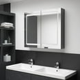 thumbnail image 1 of vidaXL Bathroom Cabinet Mirrored Bathroom Vanity Wall Mounted Medicine Cabinet, 1 of 8