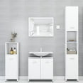thumbnail image 1 of vidaXL Bathroom Furniture Set 4 Pieces Engineered Wood Cabinet Multi Colors, 1 of 3