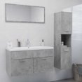 thumbnail image 1 of vidaXL Bathroom Furniture Set Indoor Storage Chipboard Multi Colours/Sizes, 1 of 115