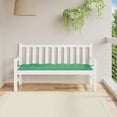 thumbnail image 1 of vidaXL Garden Bench Cushion Green 59.1"x19.7"x2.8" Oxford Fabric, 1 of 5