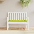 thumbnail image 1 of vidaXL Garden Bench Cushion Bright Green 39.4"x19.7"x2.8" Oxford Fabric, 1 of 4