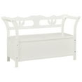 thumbnail image 1 of vidaXL Bench Storage Hall Bench for Living Room Dining Room Solid Wood Fir, 1 of 26