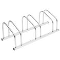 thumbnail image 1 of vidaXL Bike Rack for 3 Bikes Galvanized Steel, 1 of 5