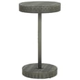 thumbnail image 1 of vidaXL Bistro Table Outdoor Side Table Patio Garden Wicker Furniture PE Rattan, 1 of 28