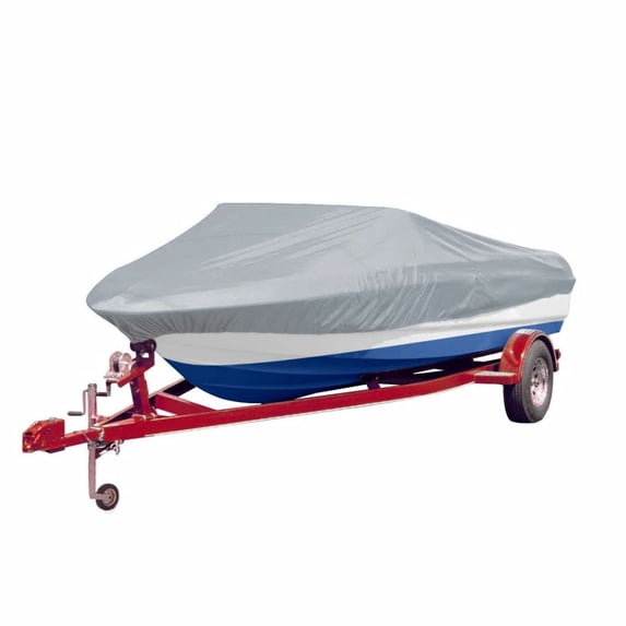 vidaXL Boat Cover Gray Length 17'-19' Width 8'