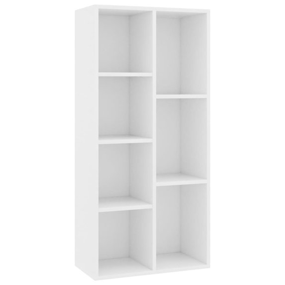 vidaXL Book Cabinet Engineered Wood Home Organizer Stand Bookcase Multi Colors
