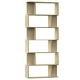 thumbnail image 1 of vidaXL Book Cabinet Room Divider Bookshelf Standing Shelves Engineered Wood, 1 of 41