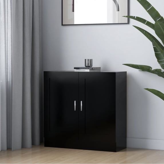 vidaXL Bookshelf Book Cabinet Storage Cupboard File Cabinet Engineered Wood
