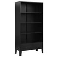 thumbnail image 1 of vidaXL Bookshelf Industrial Black 35.4"x15.7"x70.9" Steel, 1 of 10