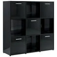 thumbnail image 1 of vidaXL Bookshelf Storage Shelf Shelving Unit Storage Cabinet Engineered Wood, 1 of 29