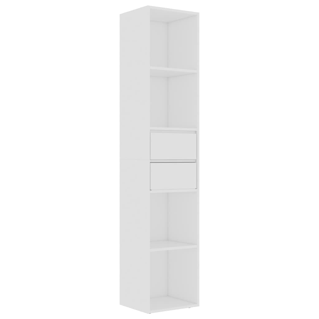 vidaXL Bookshelf Wall Book Rack Book Cabinet Standing Shelves ...