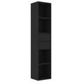 thumbnail image 1 of vidaXL Bookshelf Wall Book Rack Book Cabinet Standing Shelves Engineered Wood, 1 of 20
